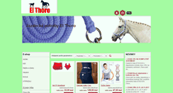 Desktop Screenshot of jazdeckepotreby-elthoro.com